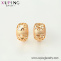 96155 xuping top sell all seasons gold earring designs delicate 18k gold hoop earring accessories for women jewelry